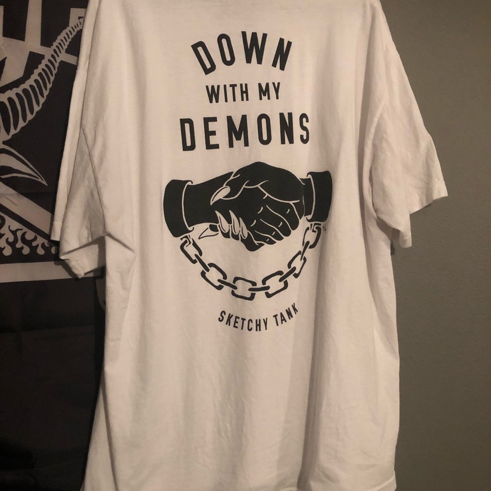 Sketchy Tank T Shirt